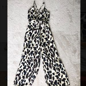 Cheetah jumpsuit/romper
